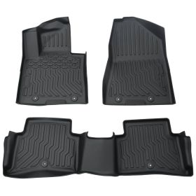 For 2019-2021 Hyundai Tucson 2017-2022 Kia Sportage Floor Mats All-Weather TPE