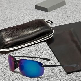 Maui Jim Polarized Pilot Fashion Sunglasses - Suitable for sports, fishing, golf, surfing and driving (Color: c4)